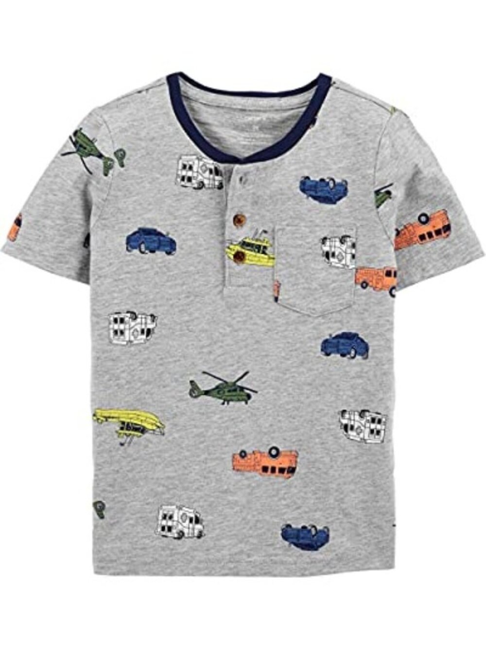 Transportation 3 Months Grey Shirt By Carters